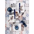 Cryspo Trio Salatiera Porselanis 24x24ek 'Quadro Off White' 5530012